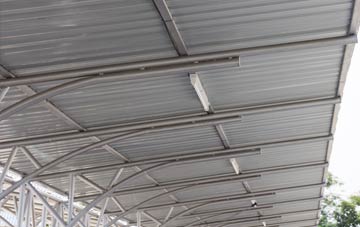 installing The Twittocks metal roofing